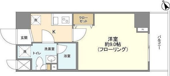 メインテラス上野の物件間取画像